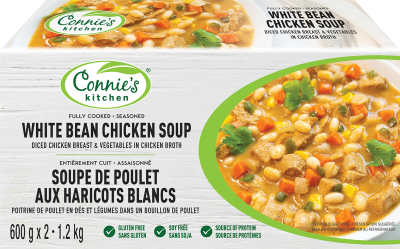 Soupe de poulet aux haricots blancs de Connie's Kitchen